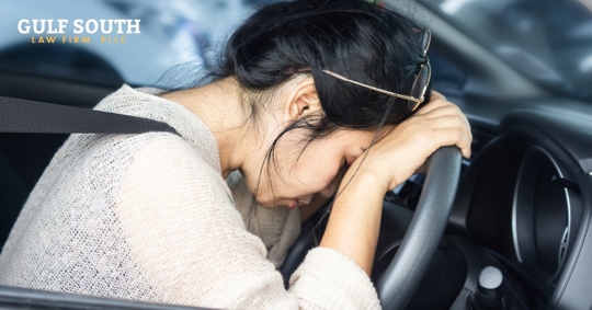 driver sleeping and intoxicated